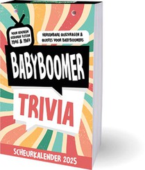Babyboomer trivia scheurkalender - 2025 voorzijde
