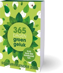 365 dagen Groen geluk scheurkalender - 2025 voorzijde