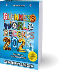 Guiness World Records scheurkalender - 2025 voorzijde