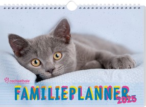 Rachael Hale Katten familieplanner - 2025 voorzijde