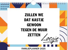 Loesje familieplanner - 2025 voorzijde