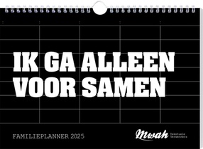 Mwah familieplanner - 2025 voorzijde