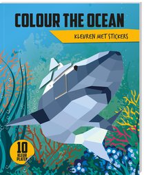 Stickerboek voor volwassenen - Colour the Ocean