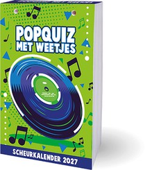 Popquiz met weetjes scheurkalender - 2027