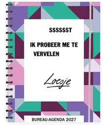 Loesje bureau-agenda A4 - 2027