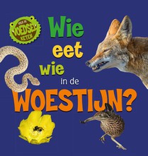 Wie eet wie in de woestijn? voorzijde