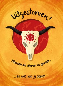 Uitgestorven! voorzijde