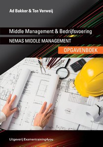 Middle Management & Bedrijfsvoering opgavenboek voorzijde