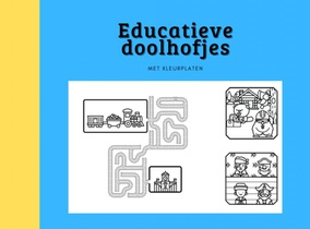 Educatieve doolhofjes voor kinderen