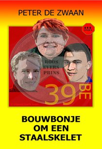 Bouwbonje om een staalskelet voorzijde