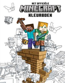 Het officiële Minecraft kleurboek voorzijde
