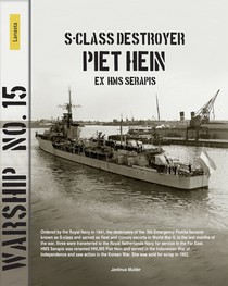 S-class destroyer Piet Hein ex HMS Serapis voorzijde