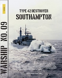 Type 42 destroyer Southampton voorzijde