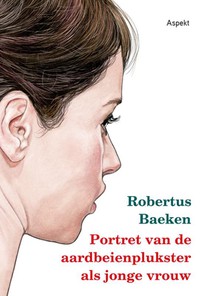 Portret van de aardbeienplukster als jonge vrouw voorzijde