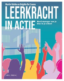 Leerkracht in actie voorzijde