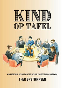 Kind op tafel voorzijde