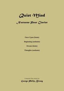 Quiet Mind Nocturnina pour Clavier