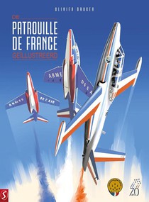 De Patrouille de France geïllustreerd voorzijde