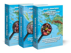 Kroniek van Nieuw-Guinea, Papua-Indonesië - van ontdekking tot vrijheidsstrijd, 1500 tot heden. voorzijde