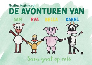 De avonturen van Sam, Eva, Bella en Karel voorzijde