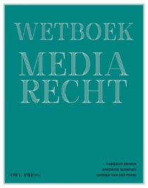 Wetboek mediarecht voorzijde