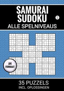 Samurai Sudoku - Alle Spelniveaus - 35 Puzzels Incl. Oplossingen - Nr. 53
