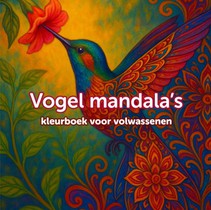 Mandala vogel kleurboek voor volwassenen