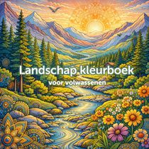 Landschap kleurboek voor volwassenen