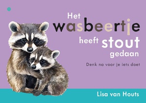 Het wasbeertje heeft stout gedaan