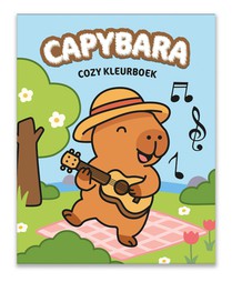 Capybara Cozy kleurboek