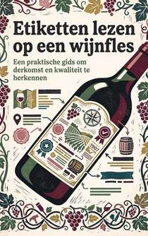 Etiketten lezen op een wijnfles