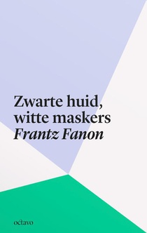 Zwarte huid, witte maskers voorzijde