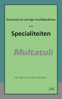 Duizend-en-eenige hoofdstukken over specialiteiten voorzijde