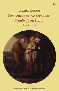 Een sentimentele reis door Frankrijk en Italië voorzijde