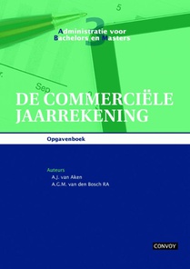 De commerciële jaarrekening voorzijde