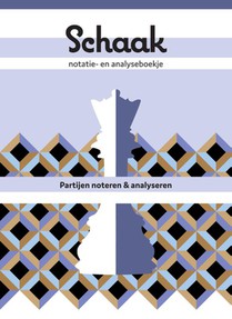 Schaak notatie- en analyseboekje voorzijde