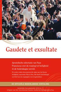 Gaudete et exsultate voorzijde