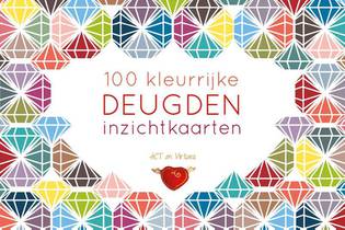 100 kleurrijke deugden inzichtkaarten