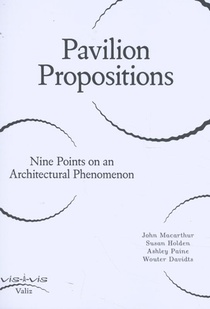 Pavilion Propositions voorzijde