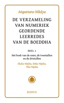 1 Het boek van de enen; het boek van de tweetallen; het boek van de drietallen (Ekaka-, Duka-, Tika-nipata) voorzijde