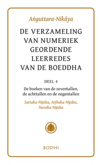 4 Het boek van zeven-, acht- en negentallen (Sattaka-,Atthaka-, Navaka-Nikaya) voorzijde