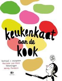 Keukenkaat aan de kook voorzijde