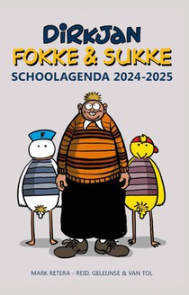 Dirkjan Fokke & Sukke Schoolagenda 2024-2025 voorzijde
