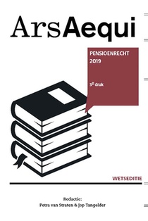 Pensioenrecht 2019 voorzijde