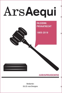 Jurisprudentie Inleiding Privaatrecht 1905-2019 voorzijde