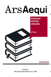 Burgerlijk Wetboek 2019/2020 voorzijde