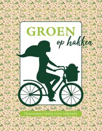 Groen op hakken voorzijde