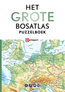 Denksport Het Grote Bosatlas Puzzelboek voorzijde