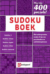 Denksport Sudoku puzzelboek voorzijde