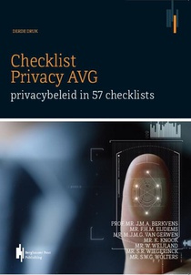 Checklist Privacy AVG voorzijde